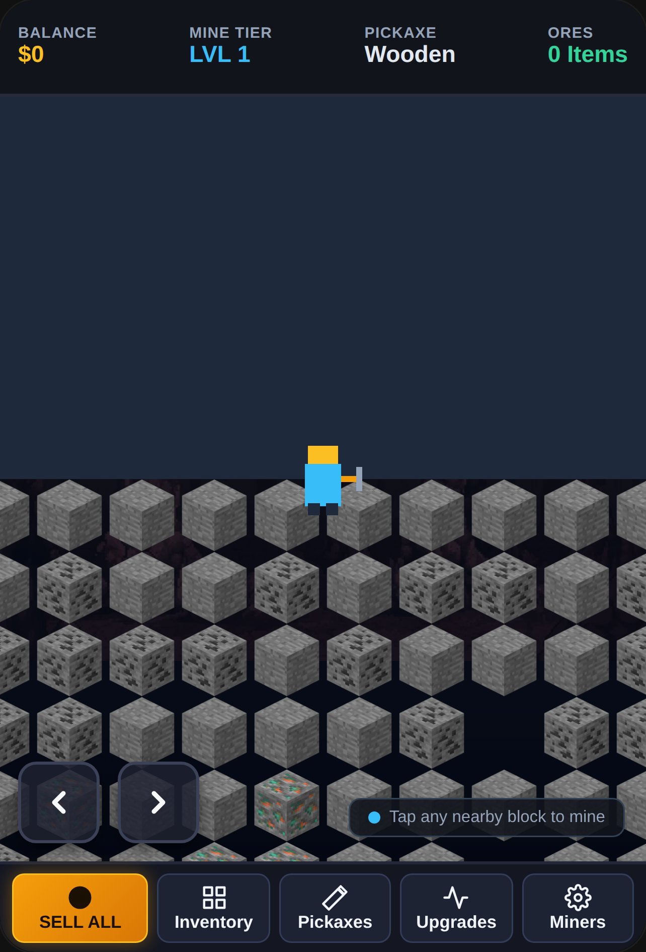 Sekai 2D Mining Simulator cover