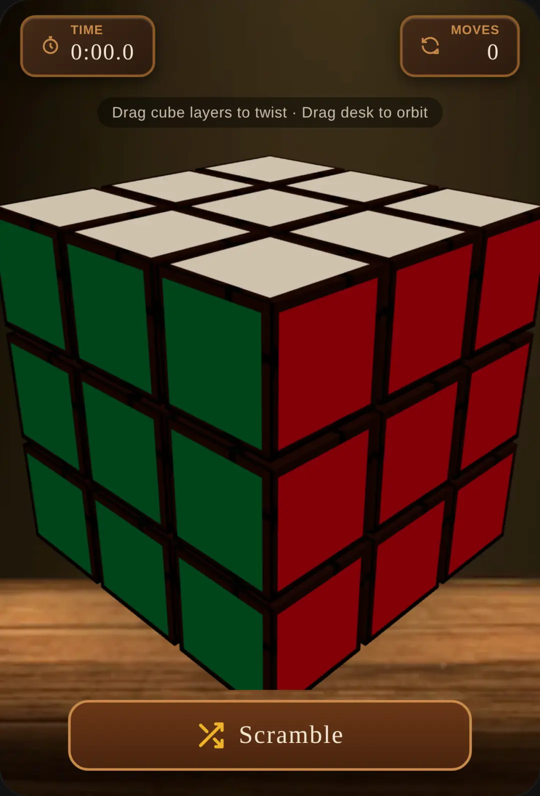 Wooden Cube 3D cover
