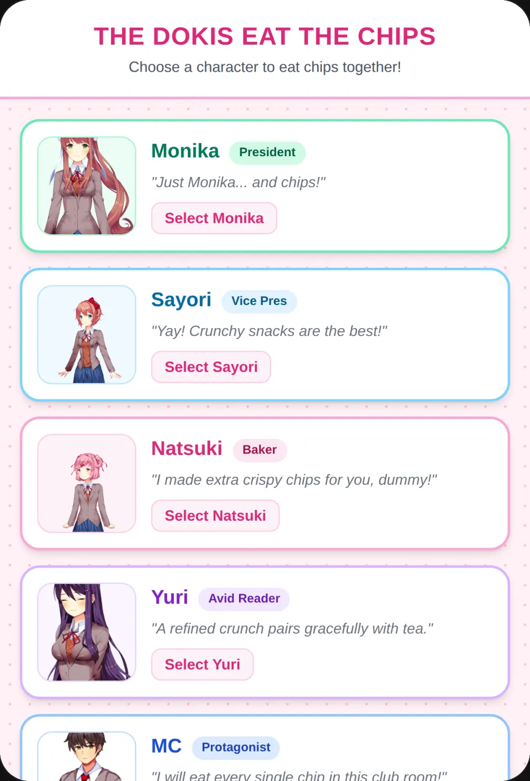 The Dokis Eat Food cover