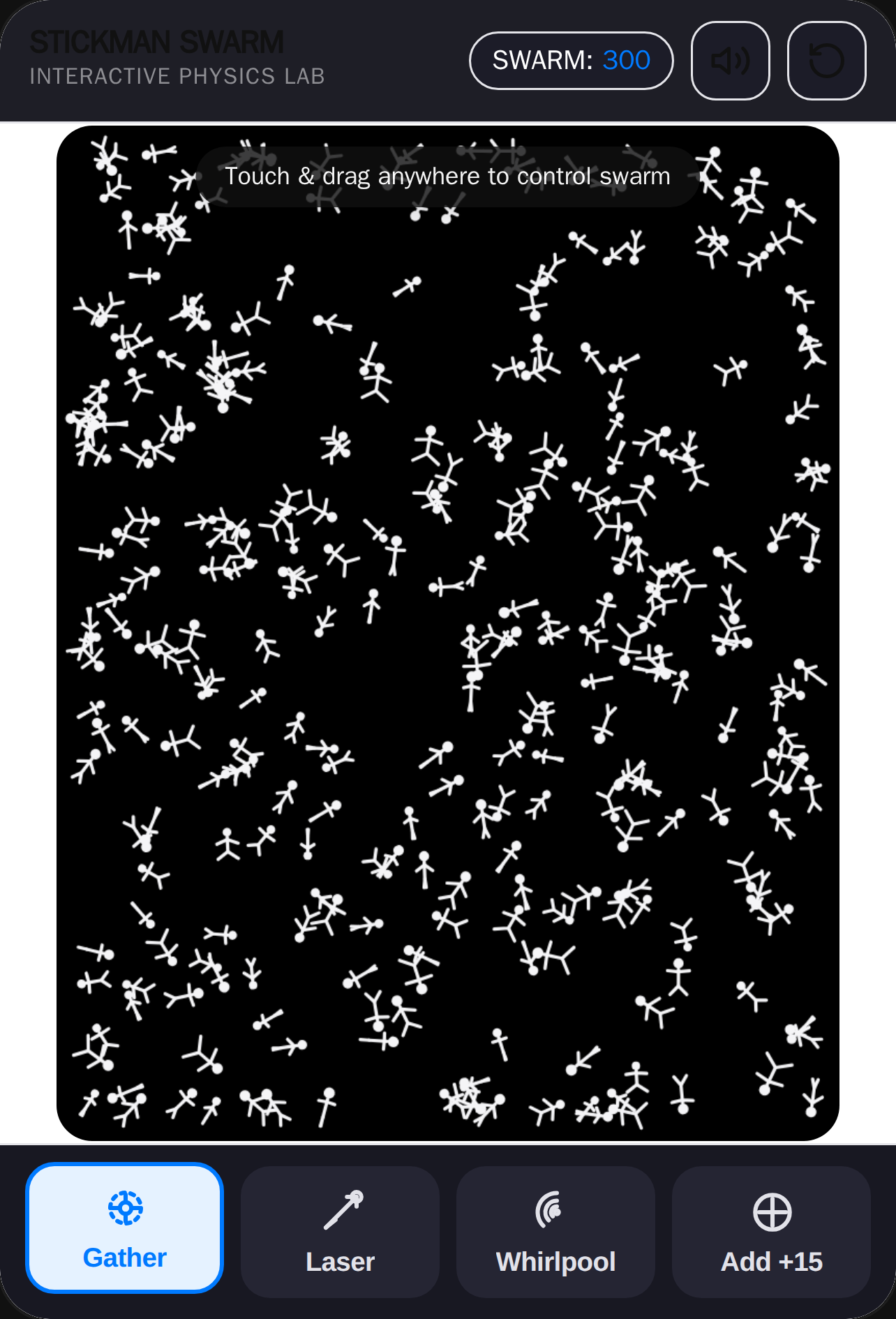 Stickman Swarm Simulator cover
