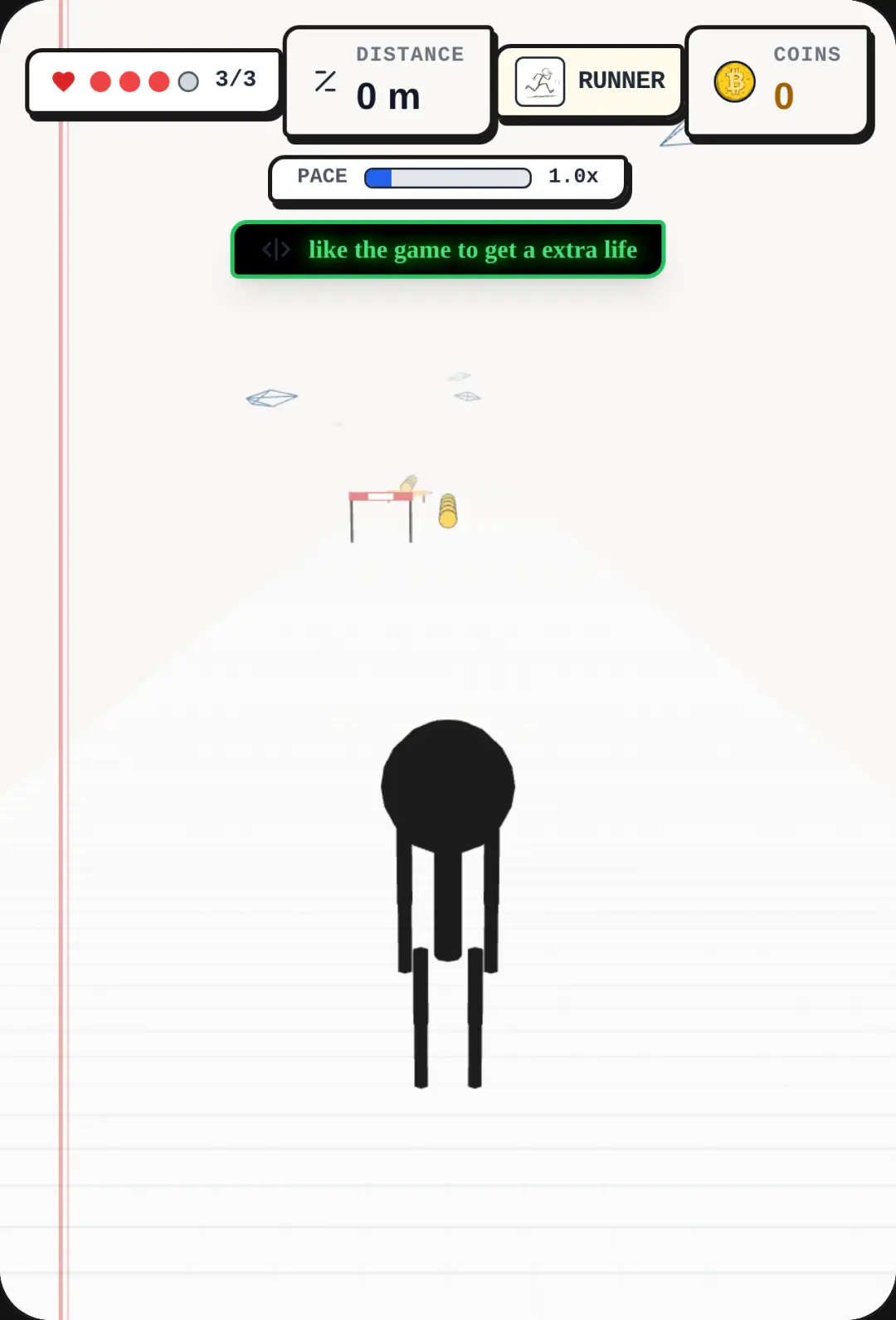 Stickman Runner : Books cover