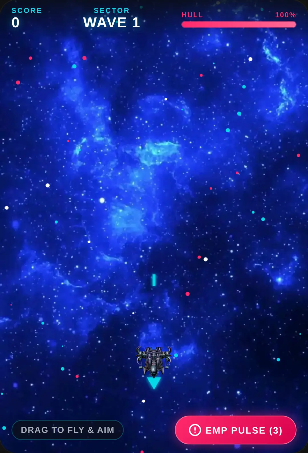 Shooting in Action - Neon Arcade cover