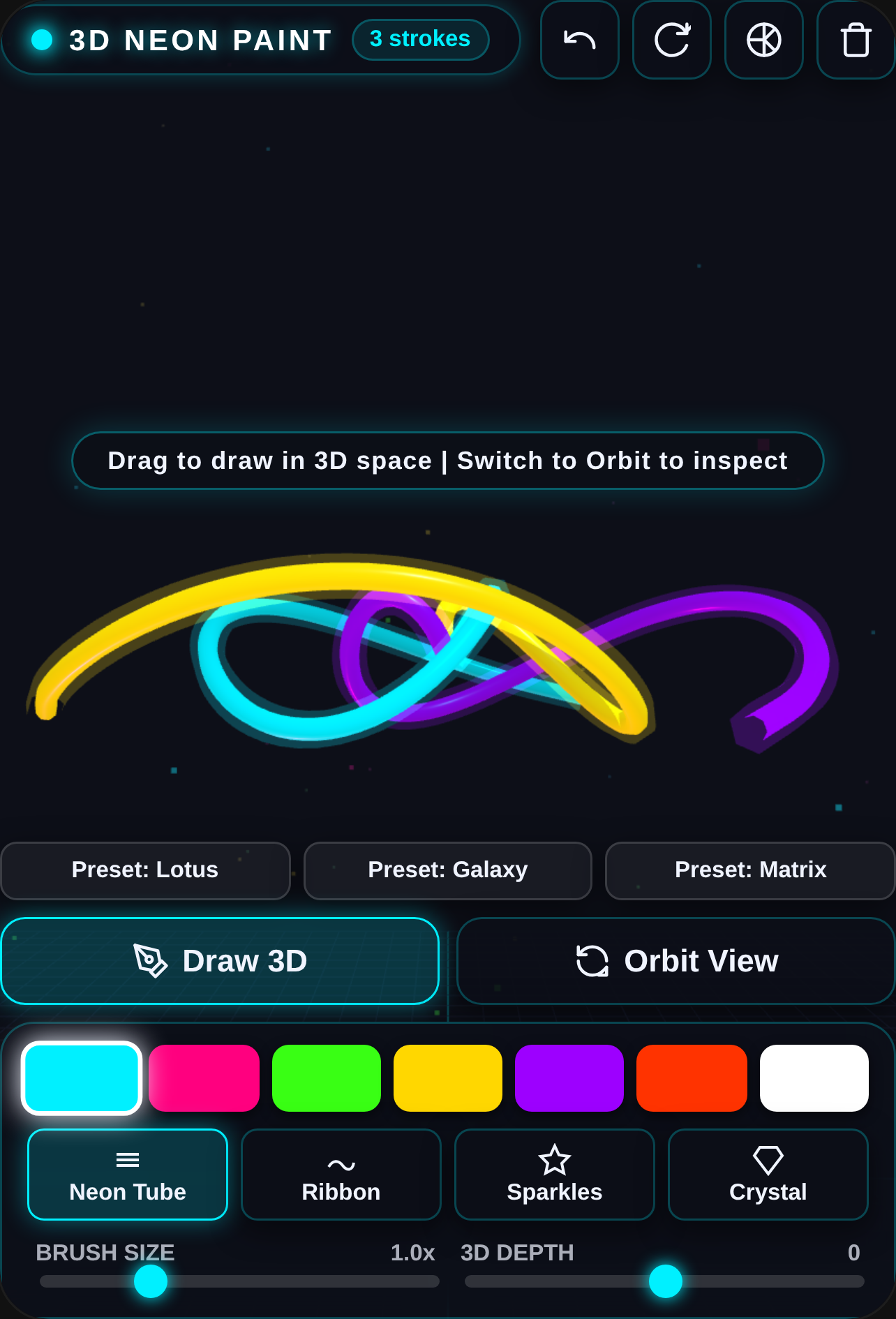 3D Neon Painter cover