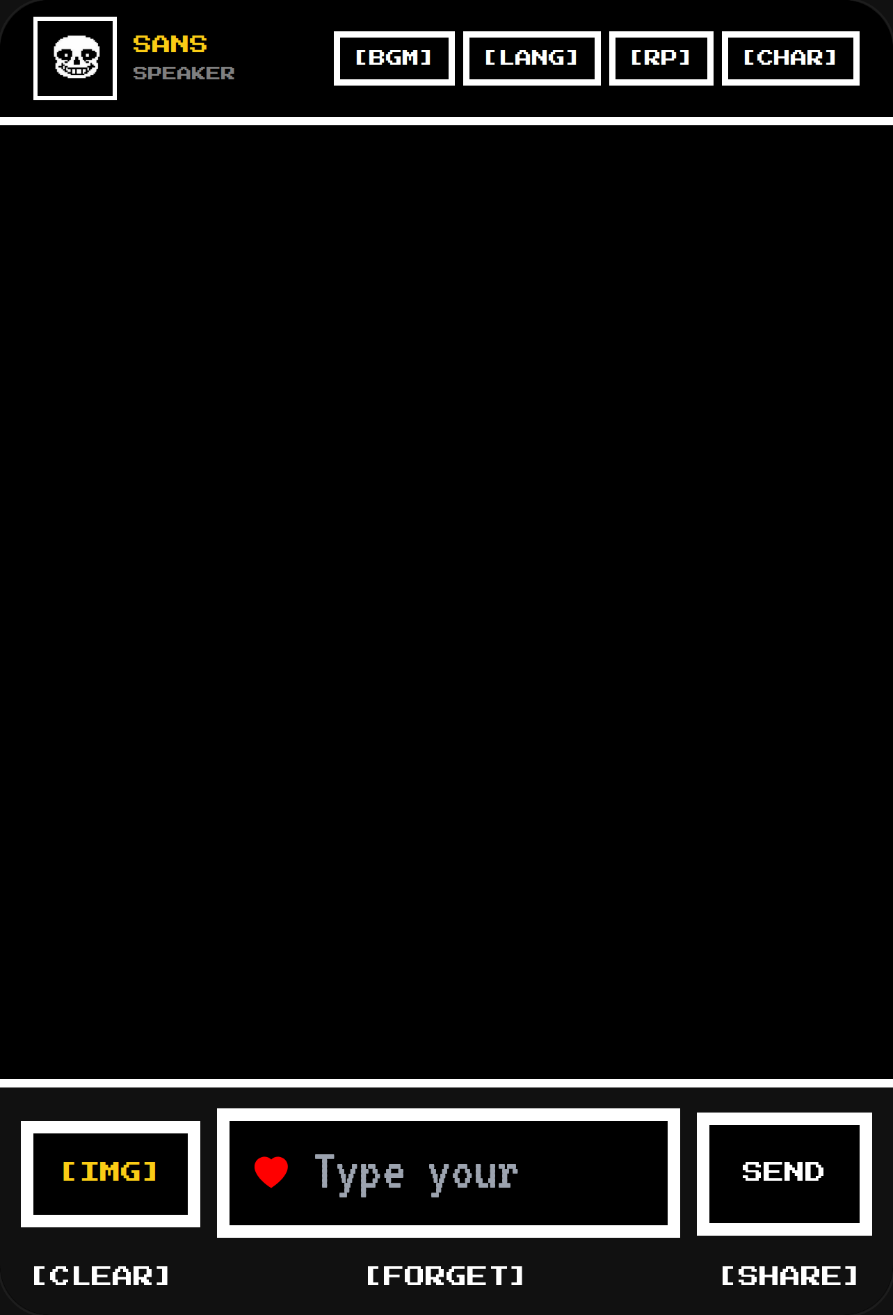 Undertale Chat cover