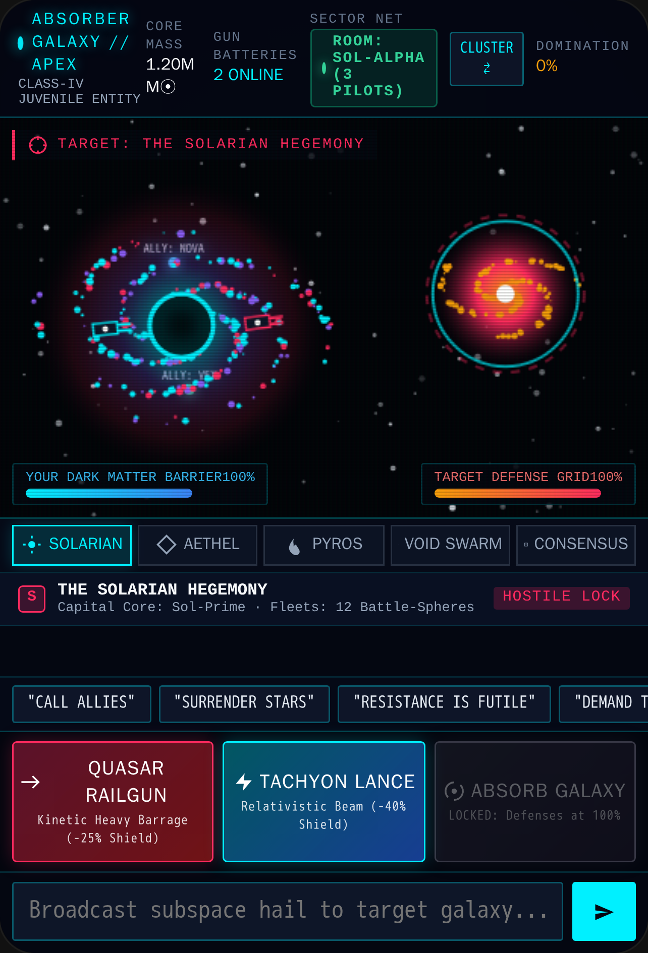 Absorber Galaxy: Cosmic Supremacy cover