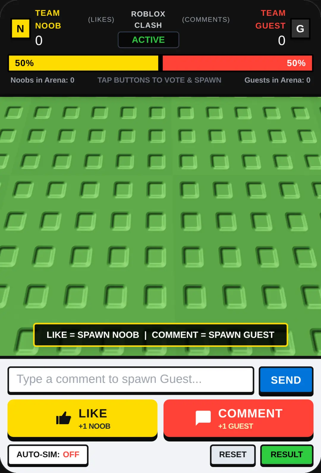 Roblox Noobs vs Guests: Social Clash cover