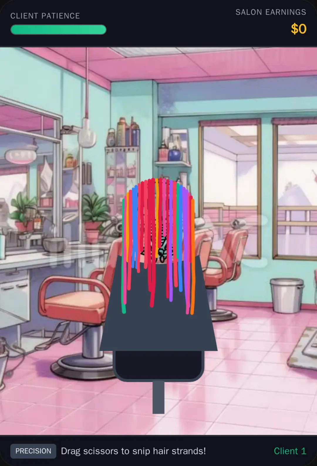 Skeleton Salon - Hair Cut Physics cover