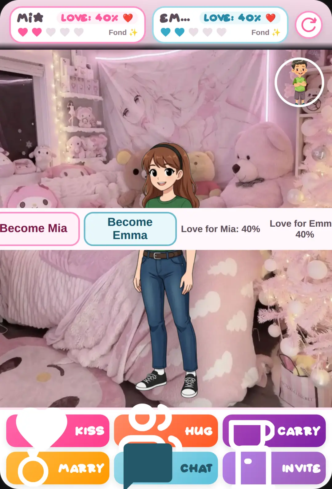 Secret Hearts: Mia & Emma cover