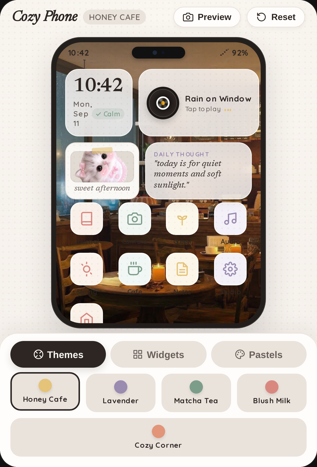 Cozy Phone — Aesthetic Lo-Fi Studio cover