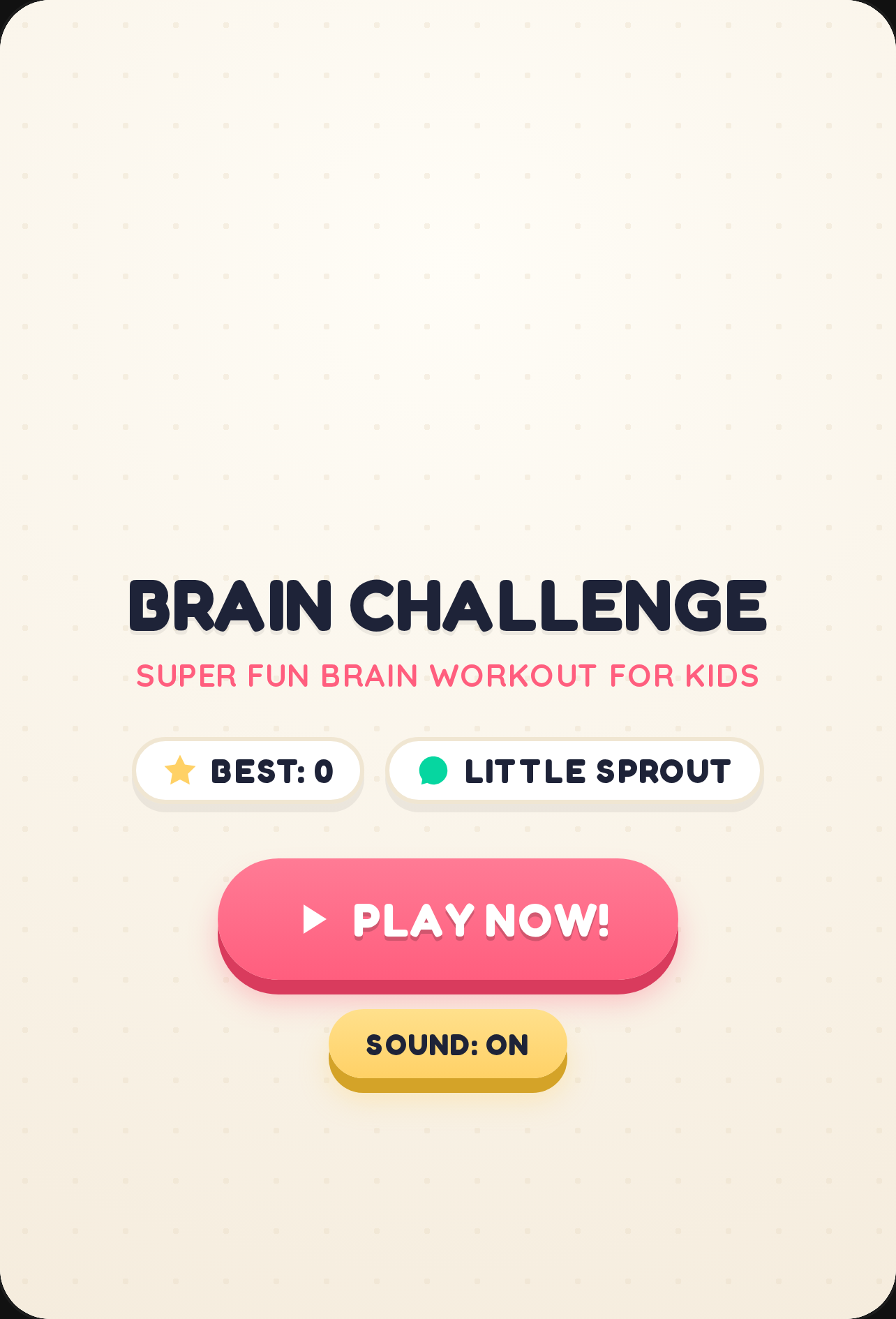 Brain Challenge Kids cover