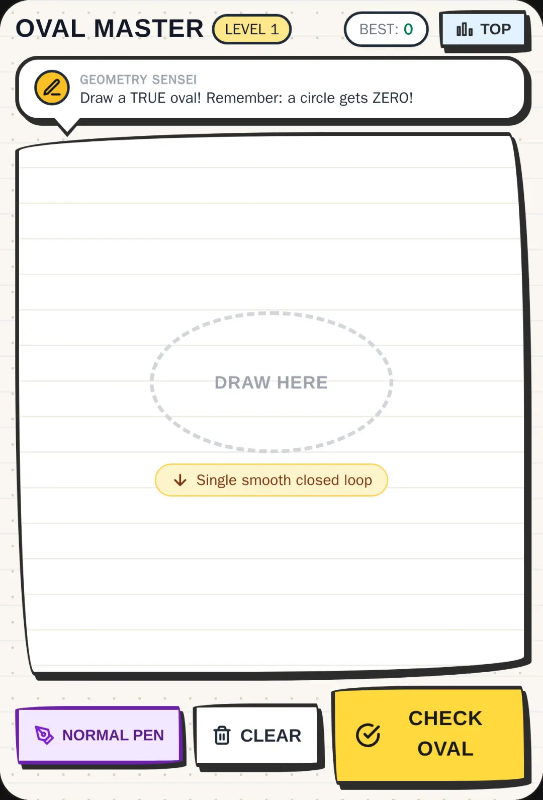 OVAL MASTER: Draw the Perfect Oval cover