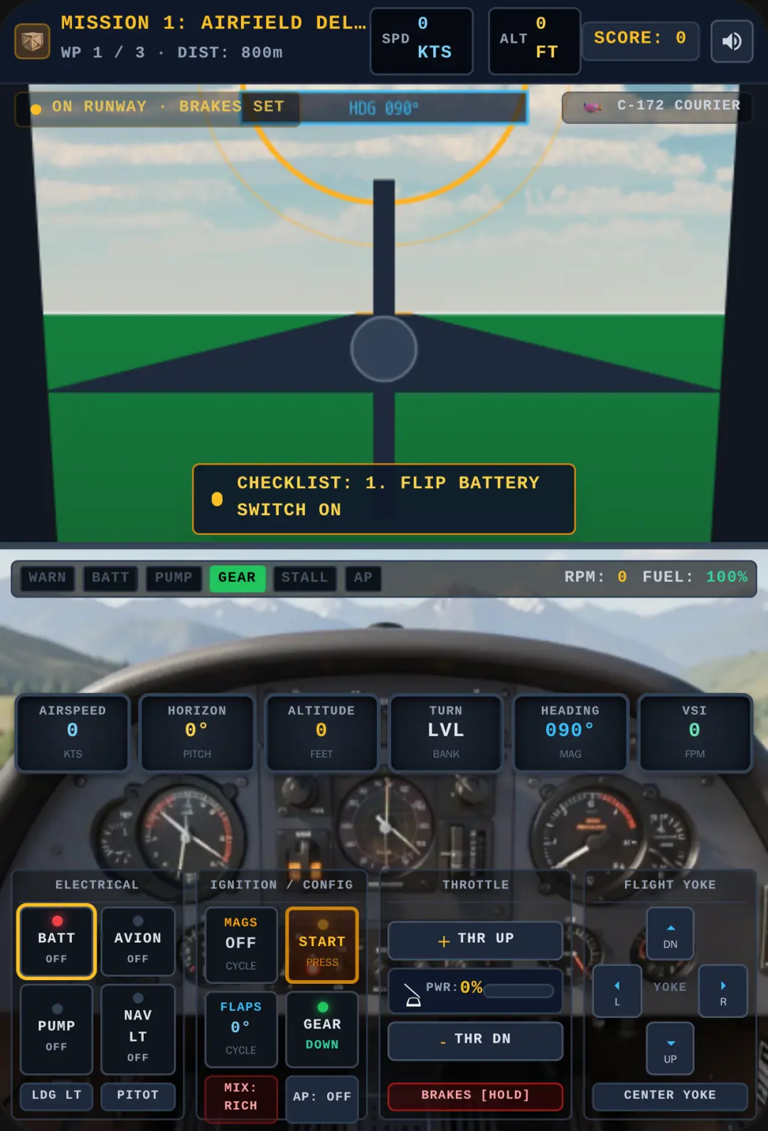 SkyCourier: Cockpit Flight Simulator cover