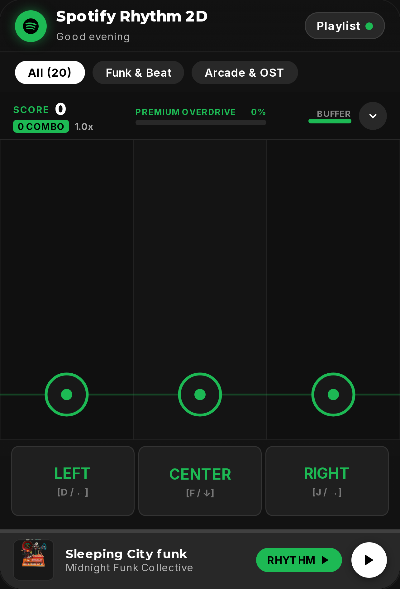 Spotify Rhythm 2D cover