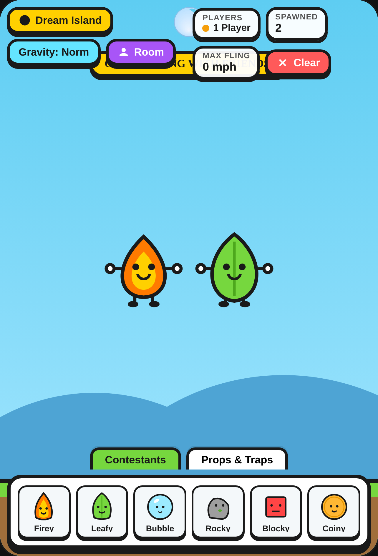 BFDI Ragdoll Sandbox Multiplayer cover