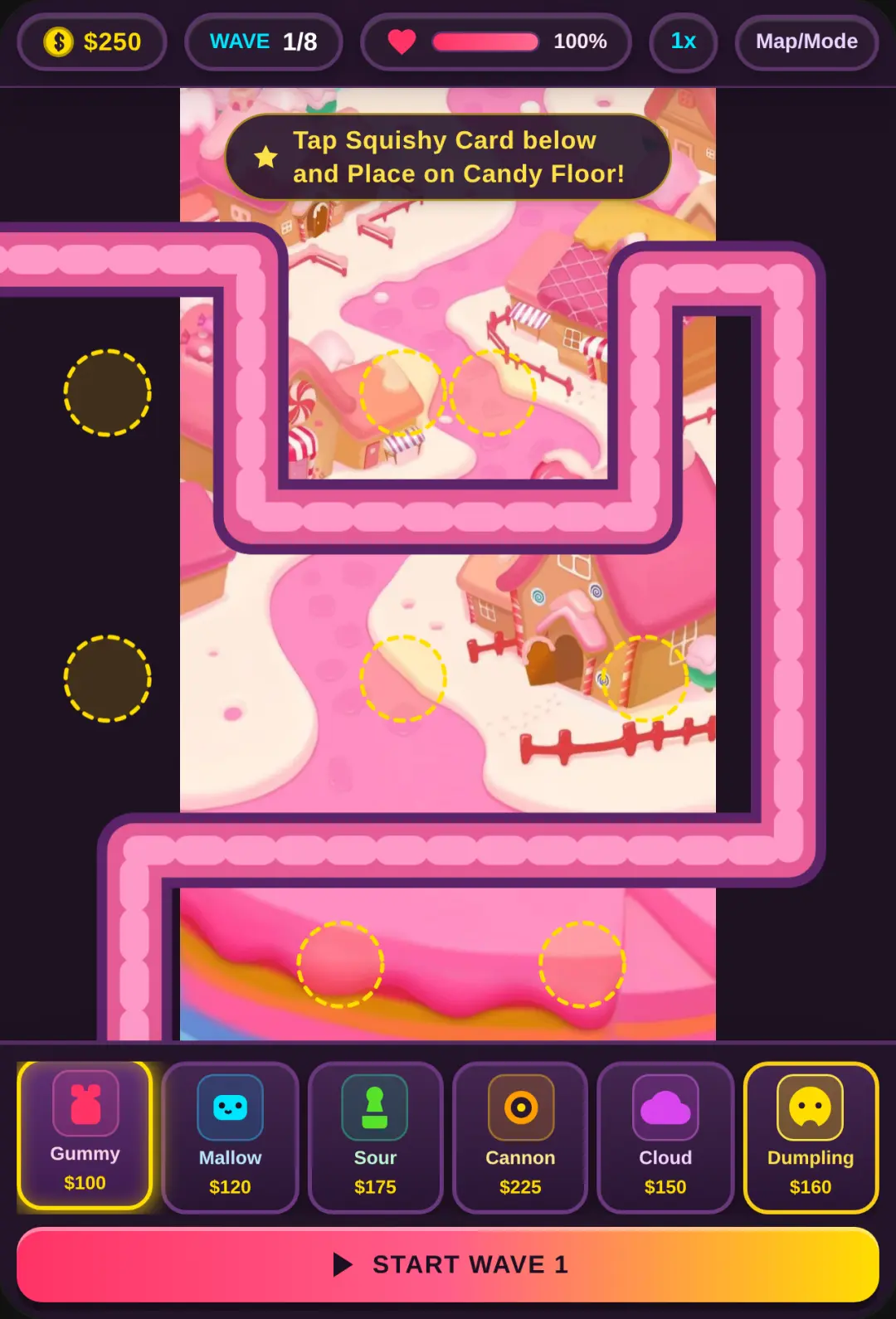 Squishy Candy Factory - Tower Defense cover