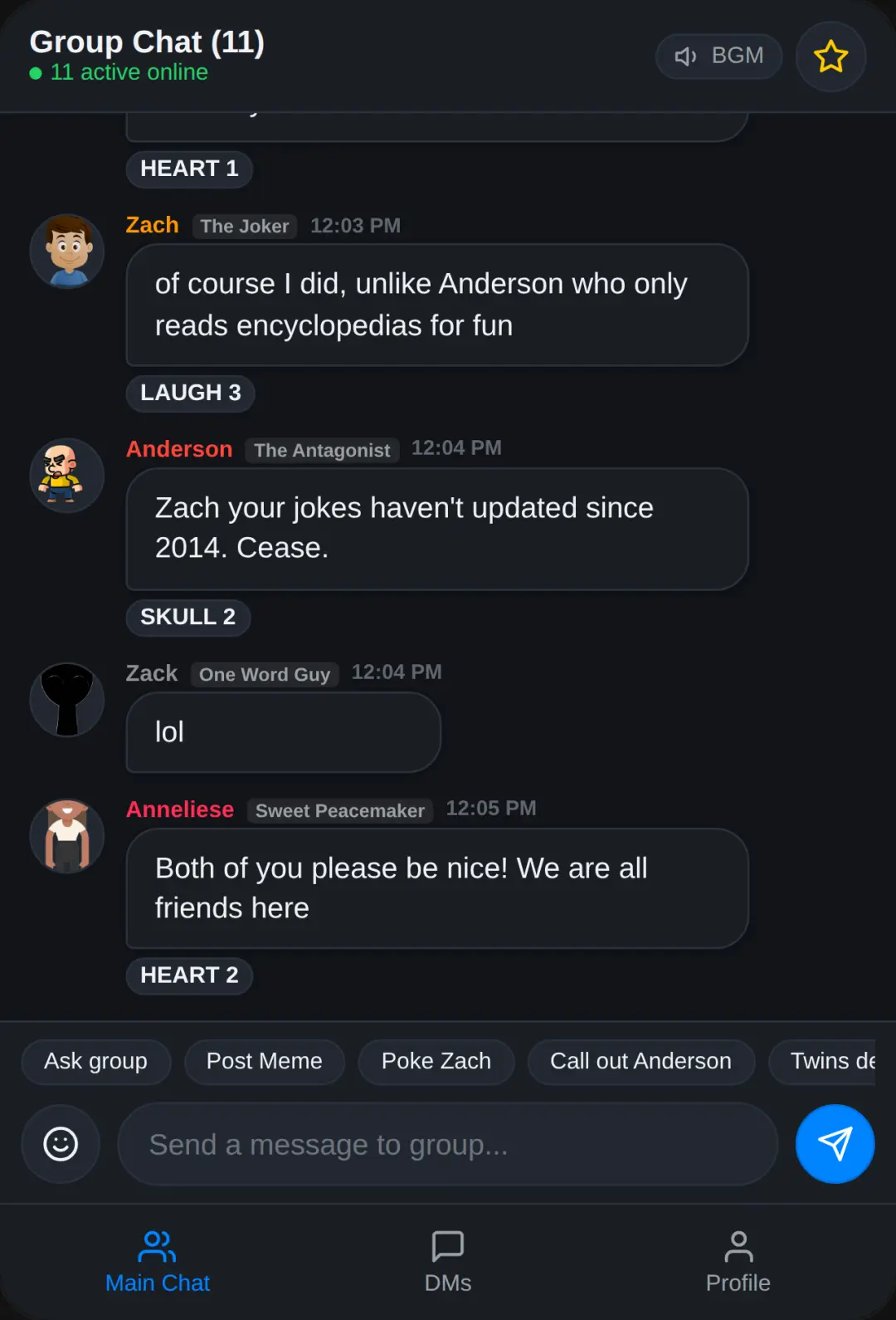 Group Chat Simulator cover