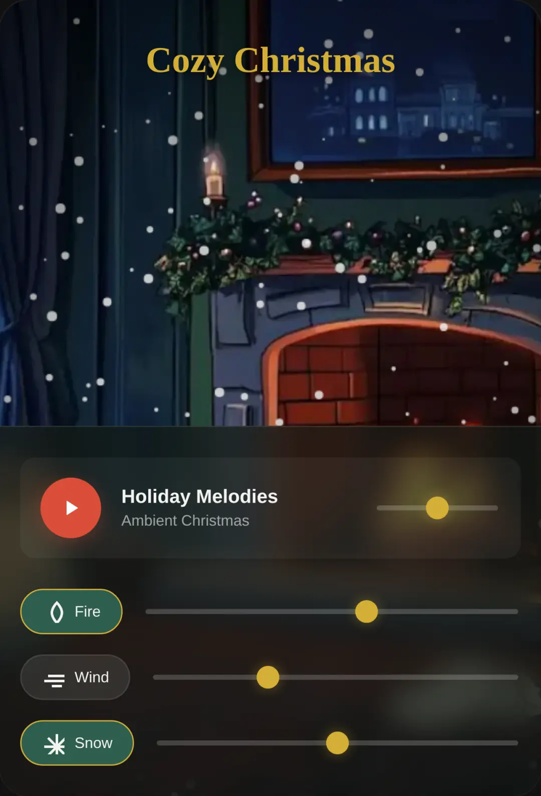 Cozy Christmas Ambiance cover