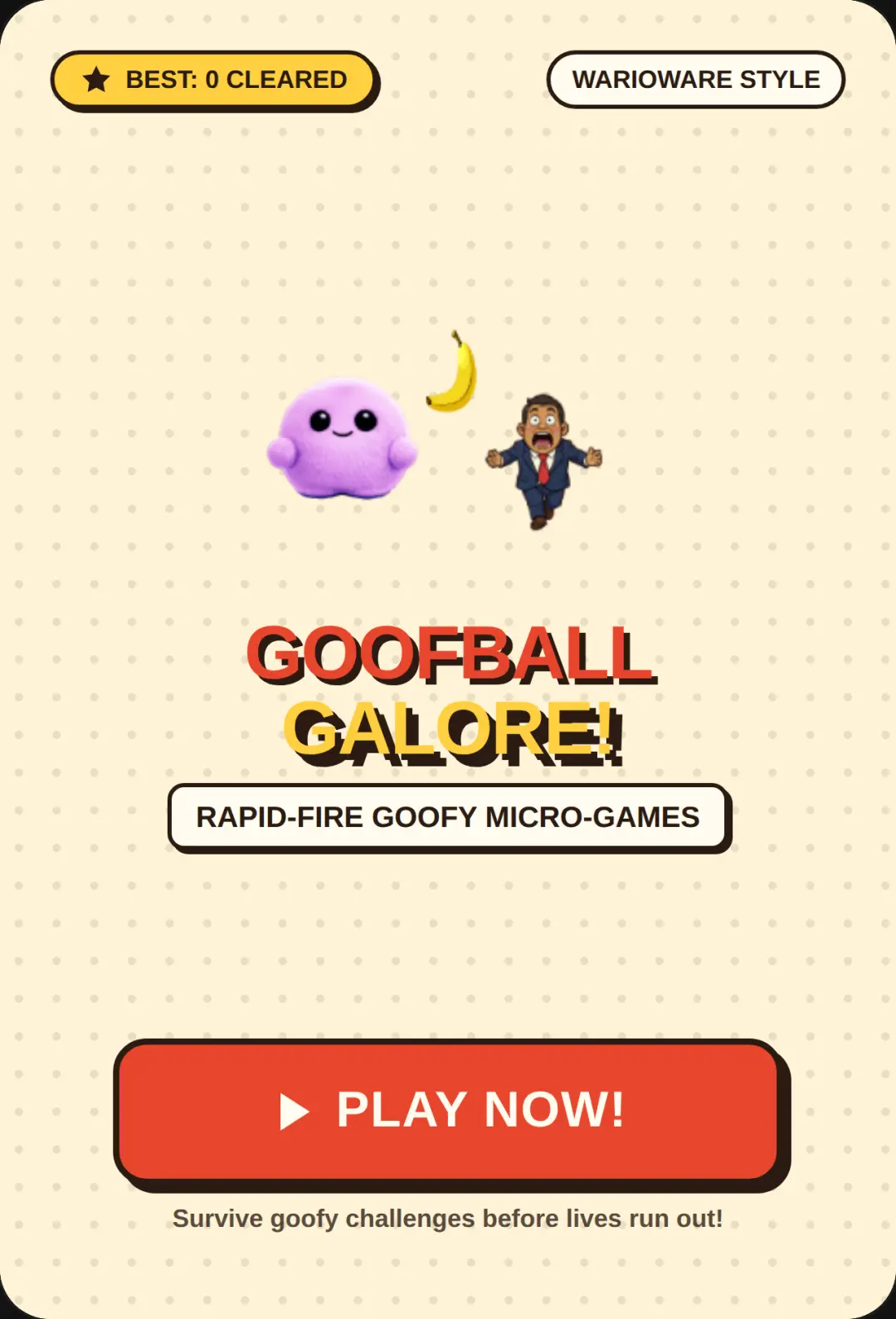 Goofball Galore cover
