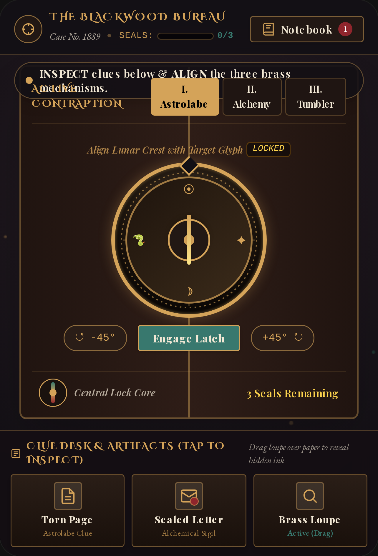 The Blackwood Bureau - Mystery Puzzle cover