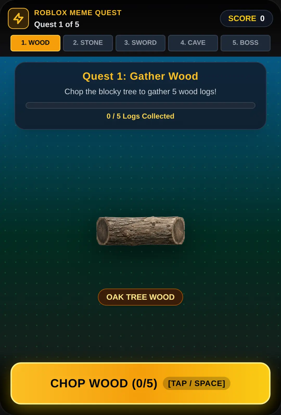 Roblox Meme Quest: Defeat Boss Noob cover