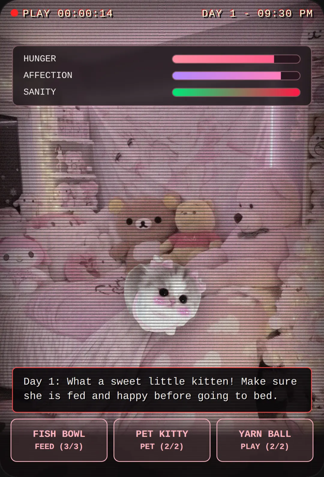 Cute kitty care cover