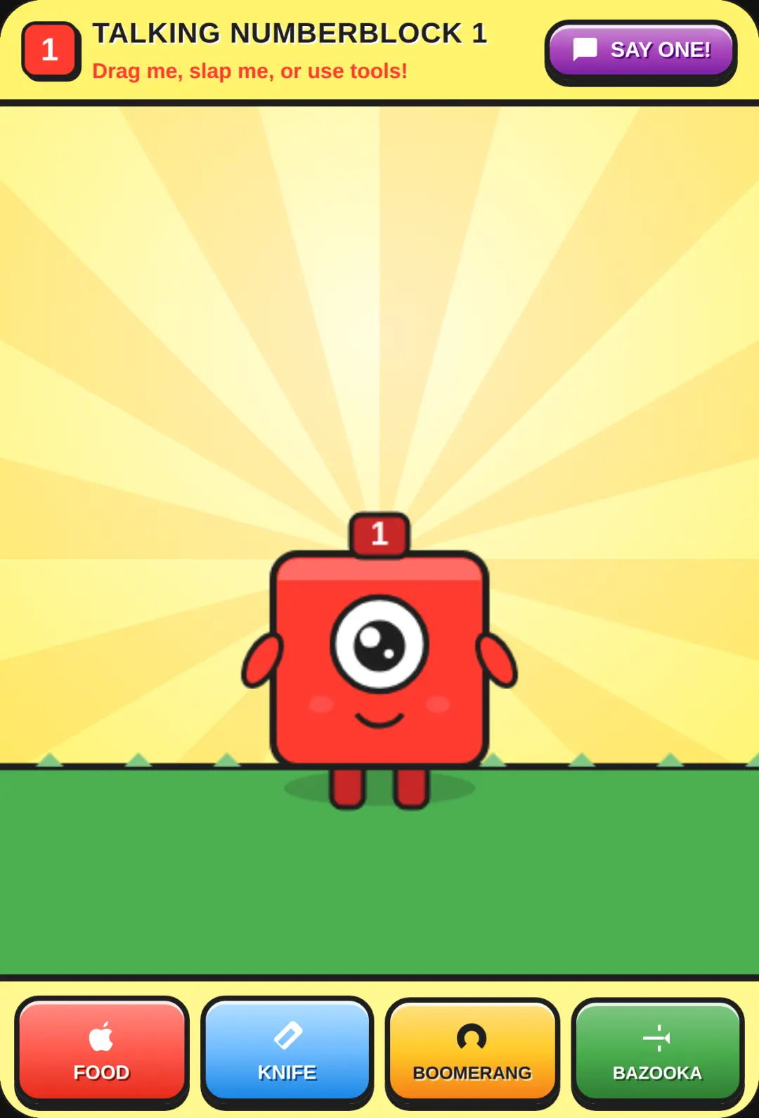 Talking Numberblock 1 cover