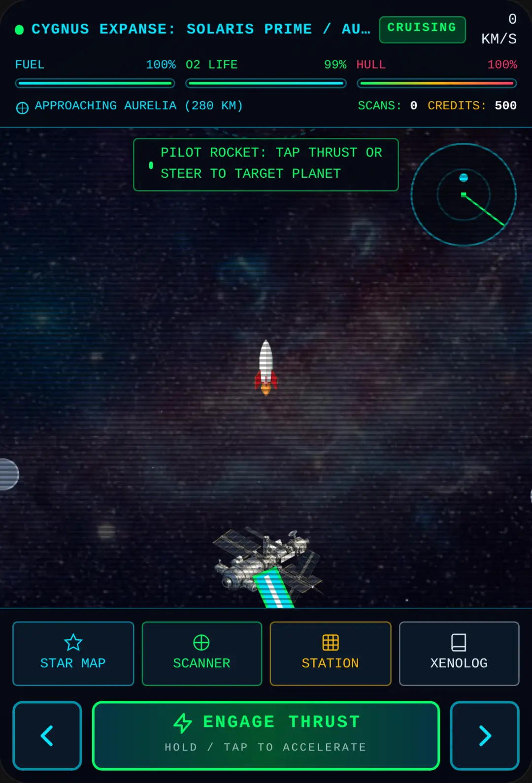 Galactic Pilot: Star Simulator & Xenolog cover