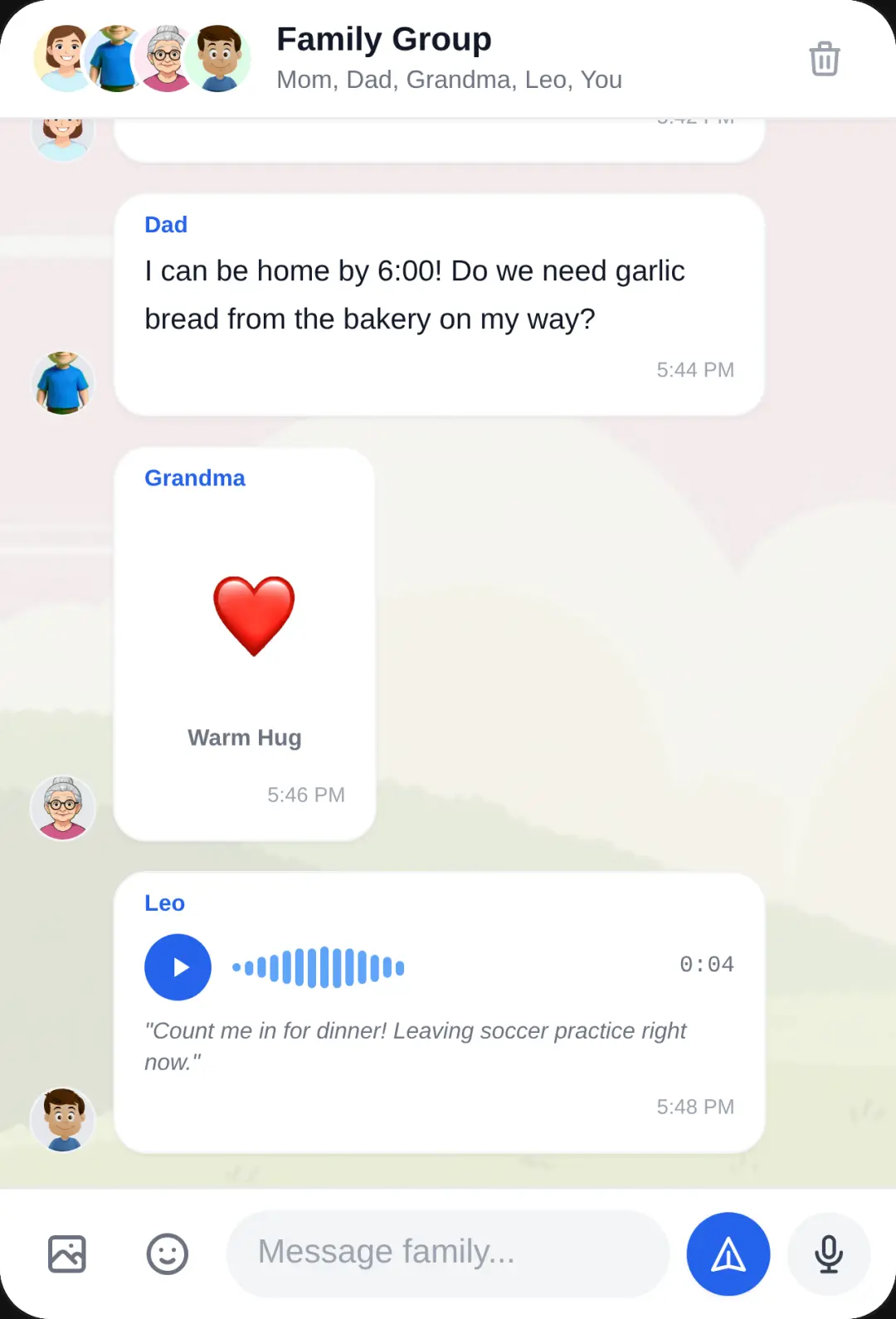 Family Chat cover