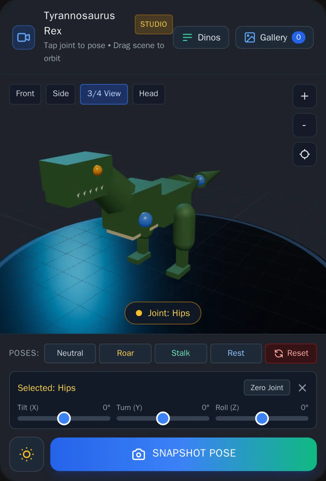 Dinosaur poser cover