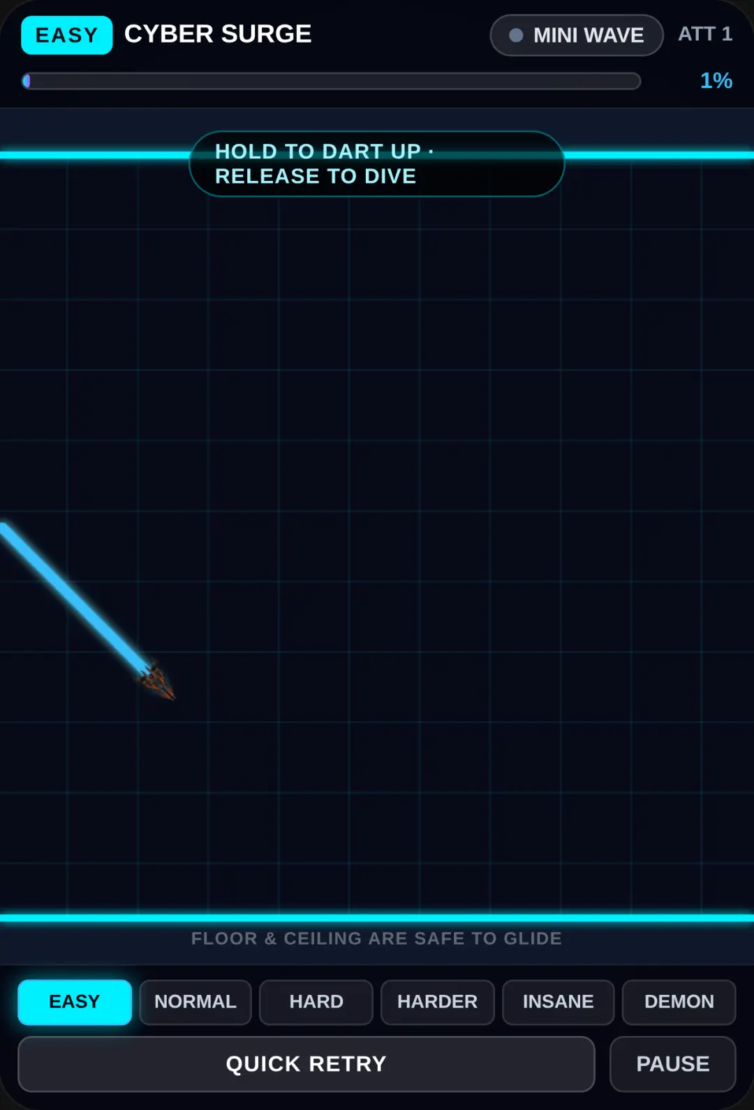 Geometry Dash Wave cover