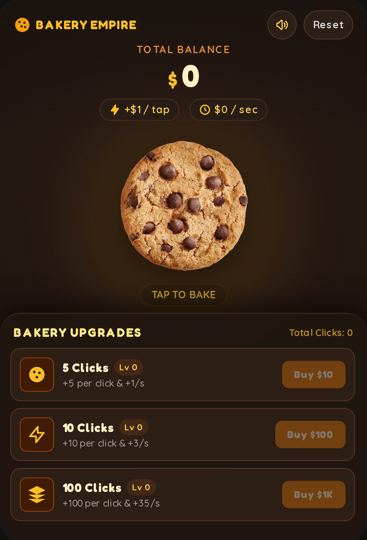 Cookie Clicker - Bakery Empire cover