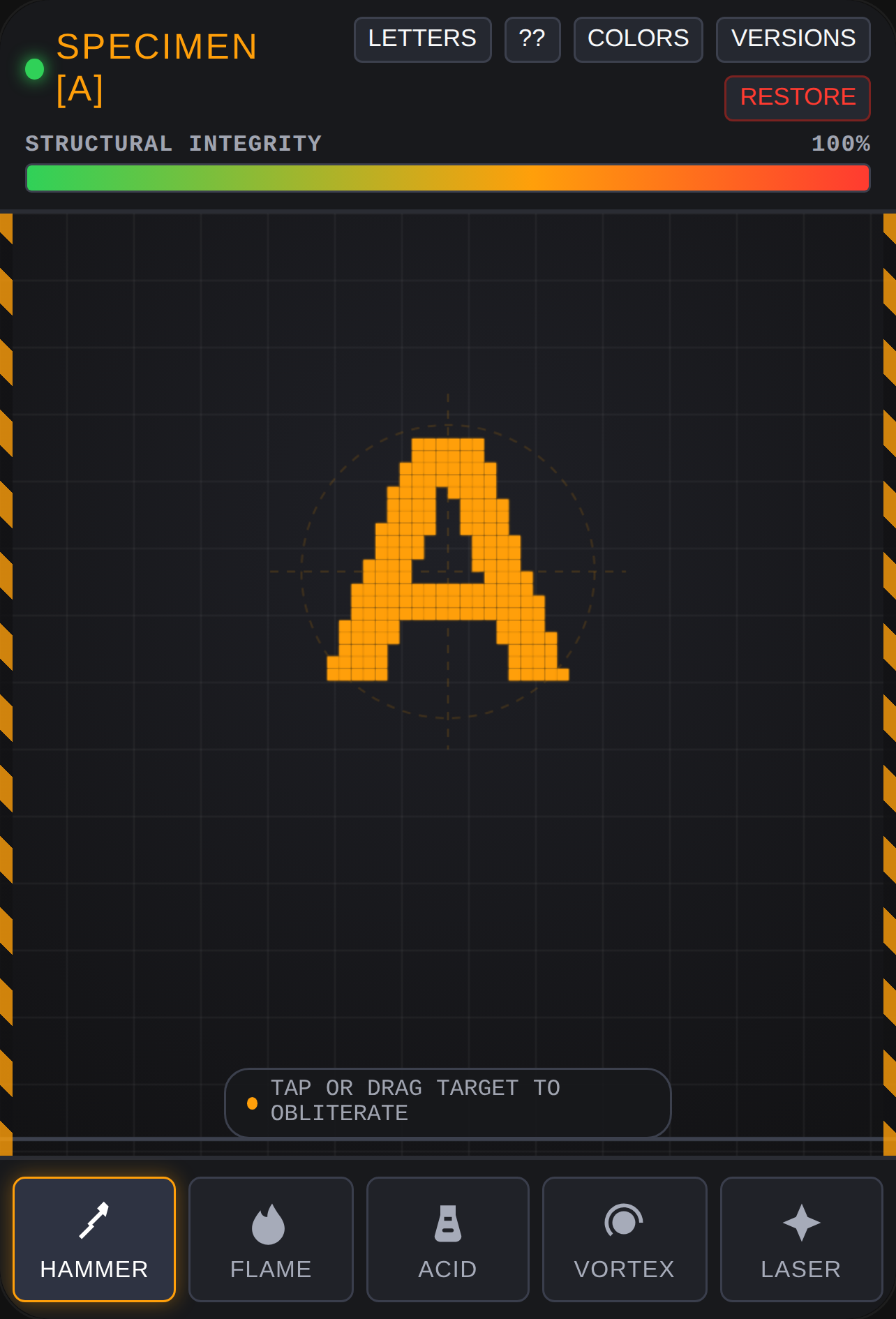 Alphabet Obliterator - Lab Chamber cover