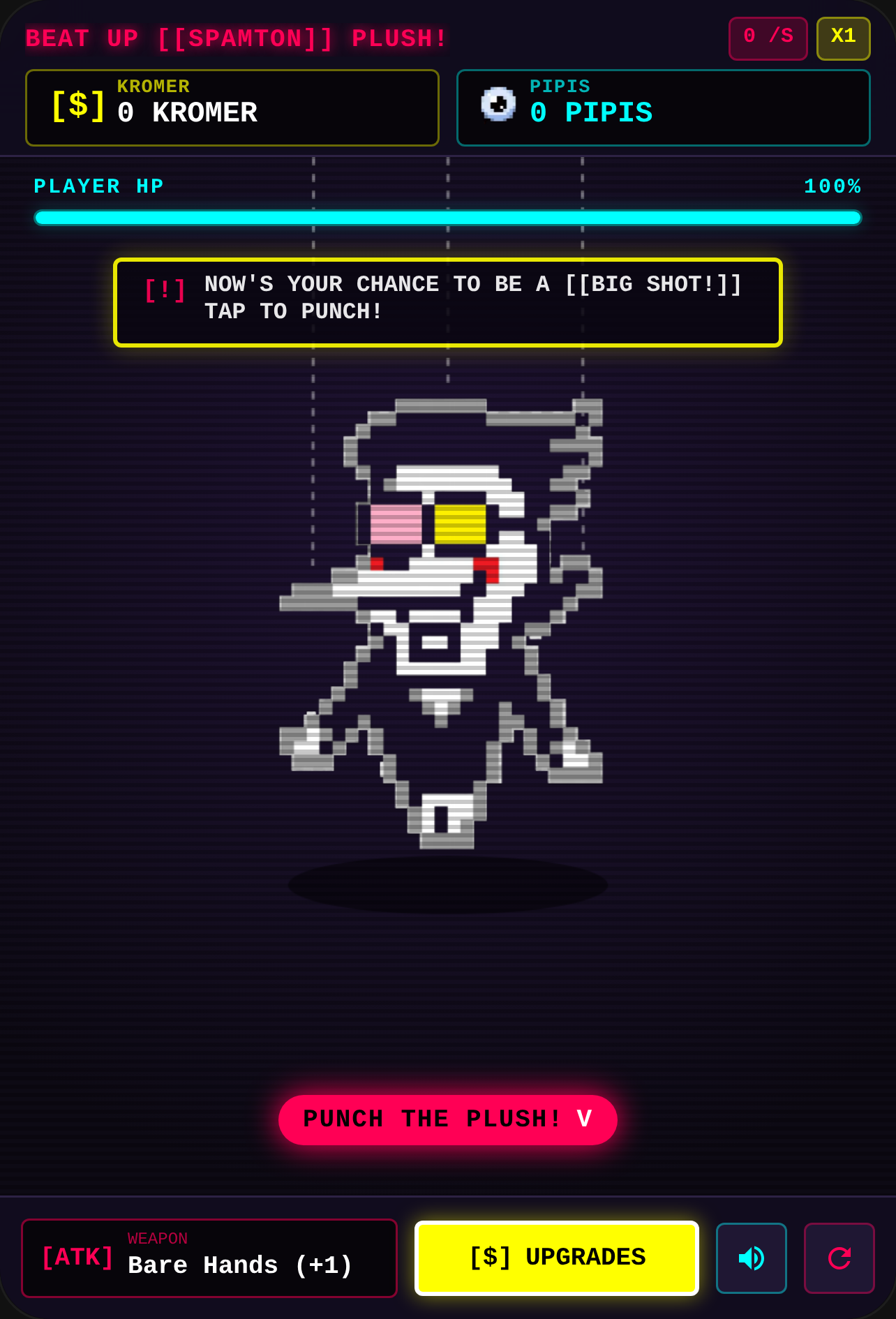 Beat Up Spamton plush! cover