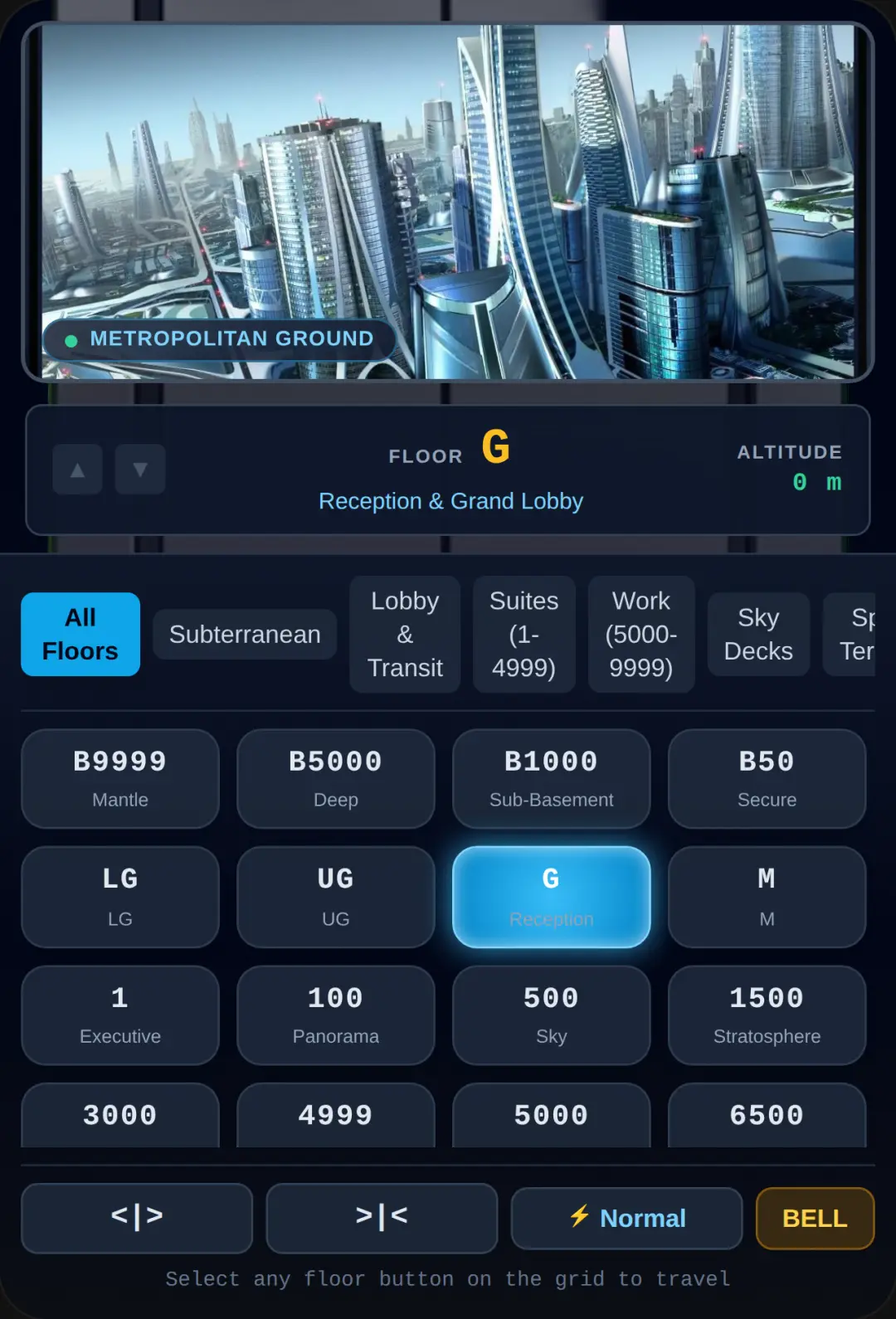 Apex Skyscraper Elevator cover