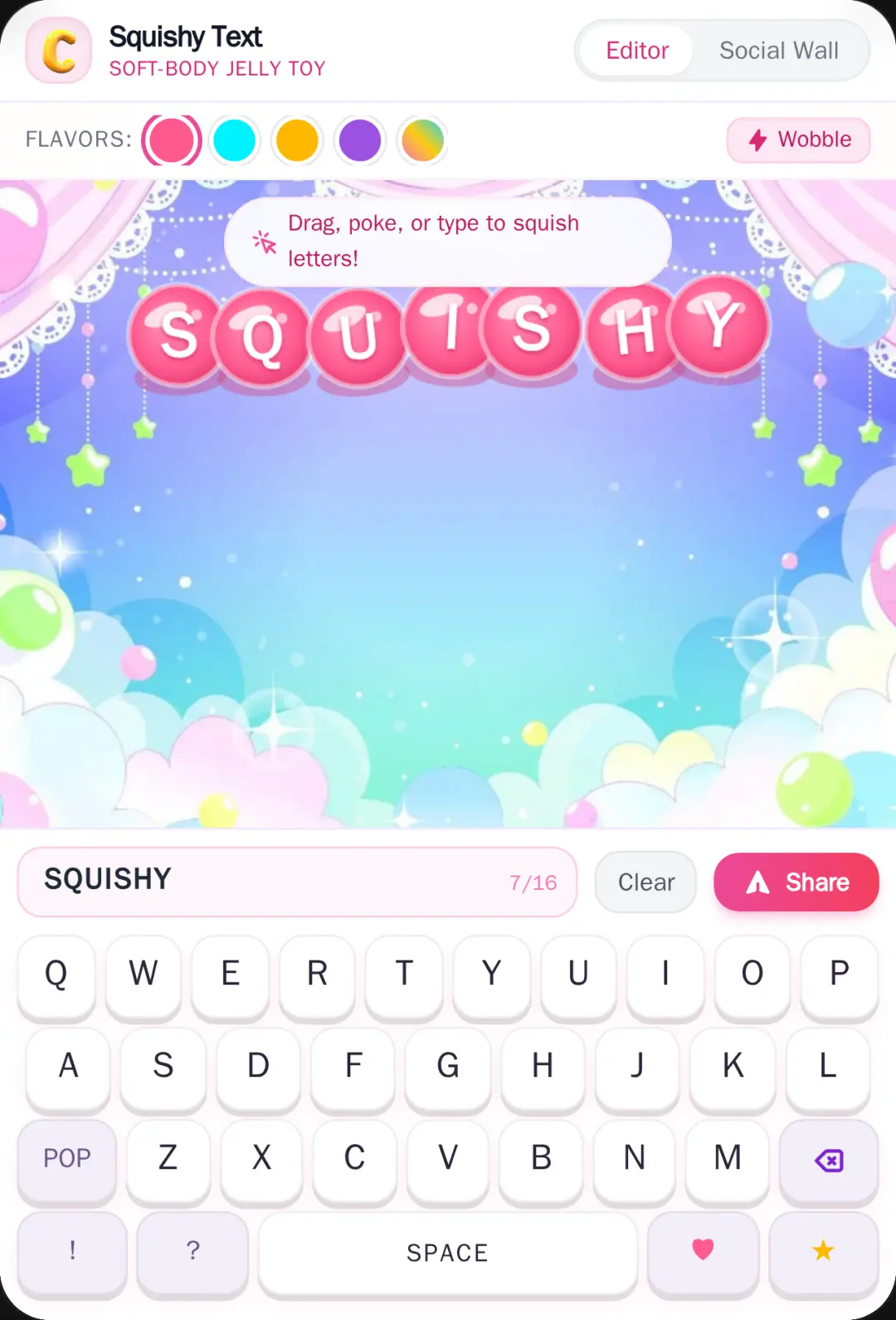 Squishy Text cover