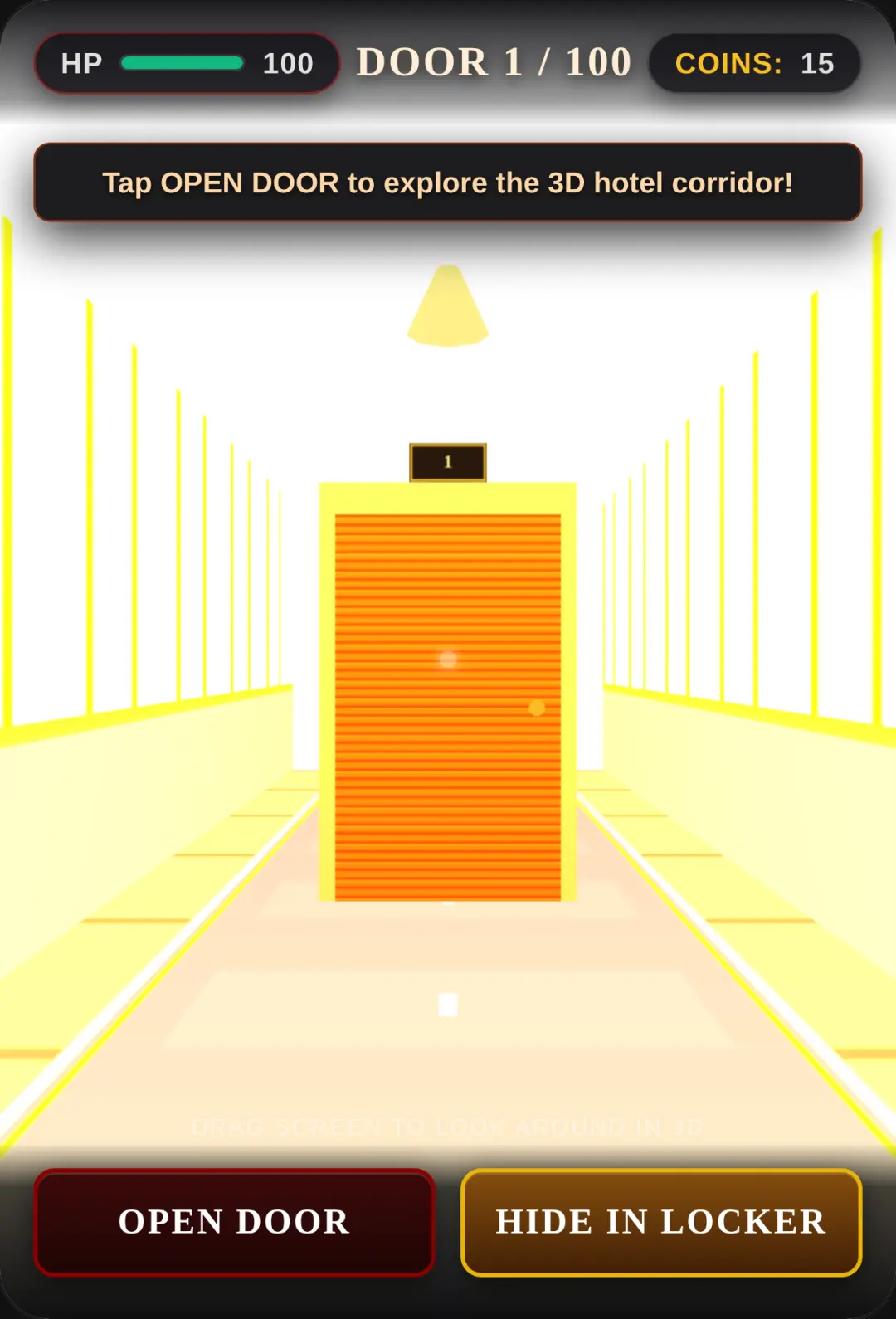 Roblox Doors 3D: 100 Rooms cover
