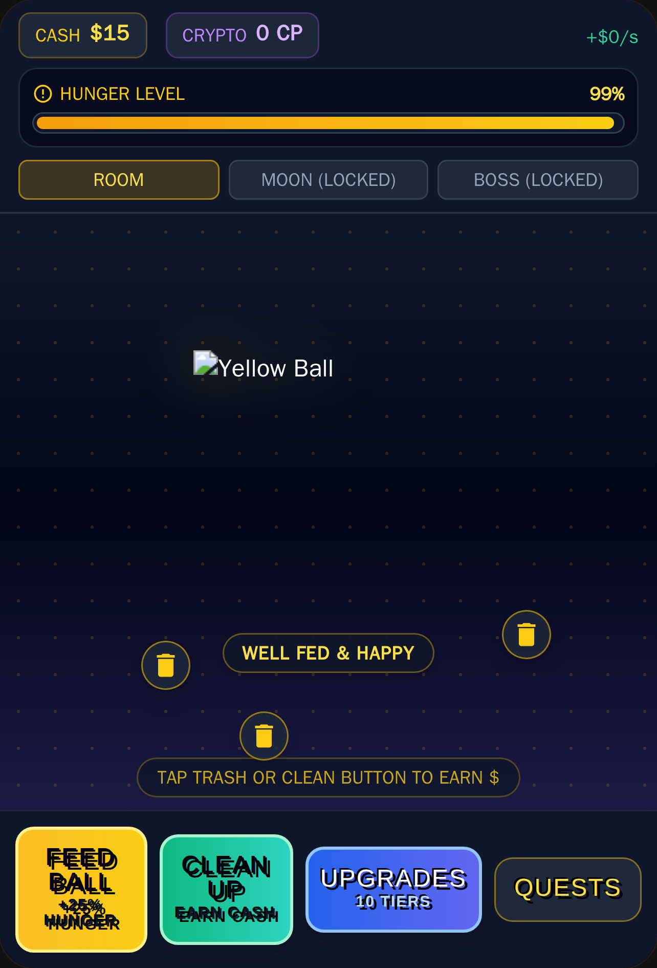 Yellow Ball Tycoon: Cosmic Hunger cover