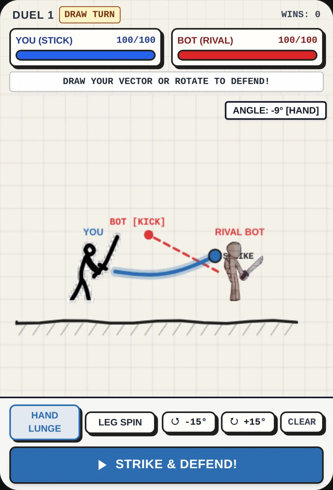 Stickman Line Duel cover