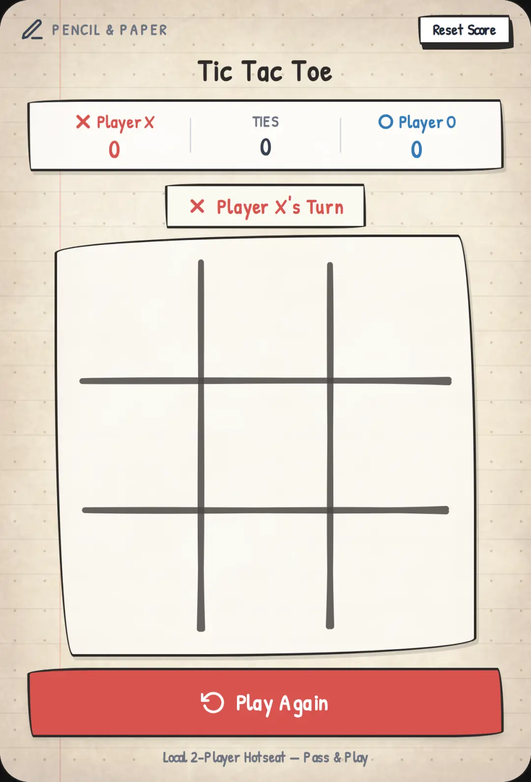 Doodle Tic Tac Toe cover