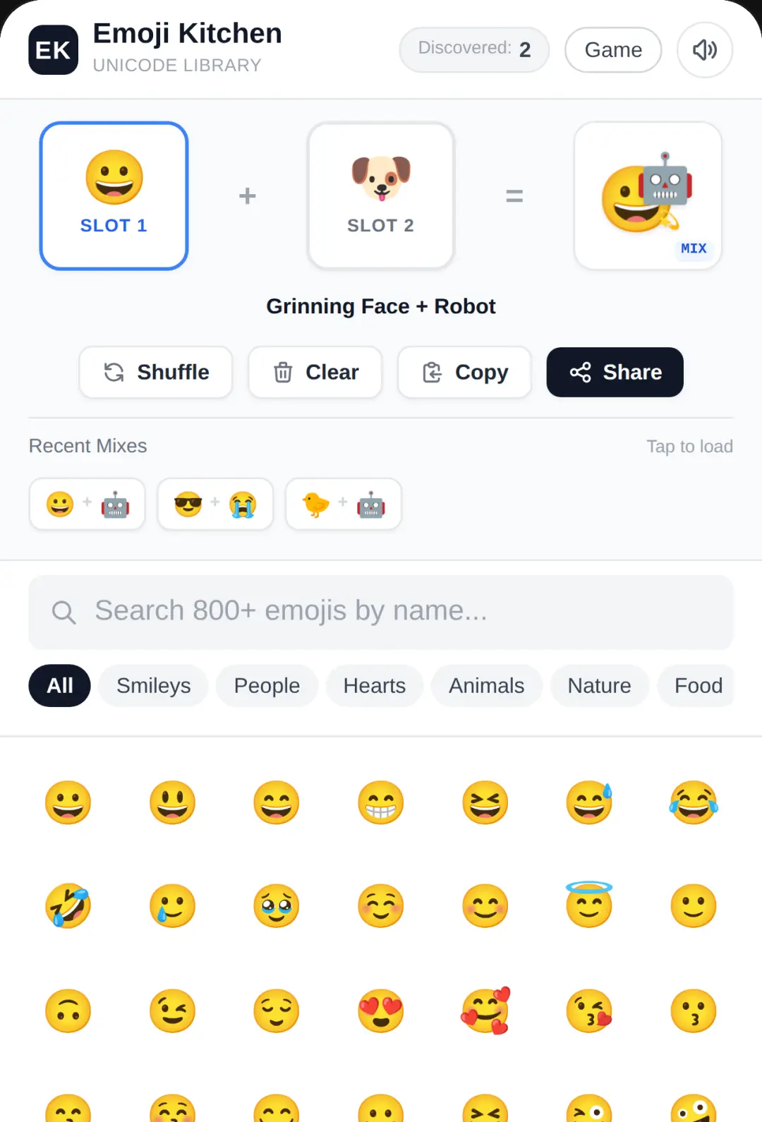 Emoji Kitchen cover