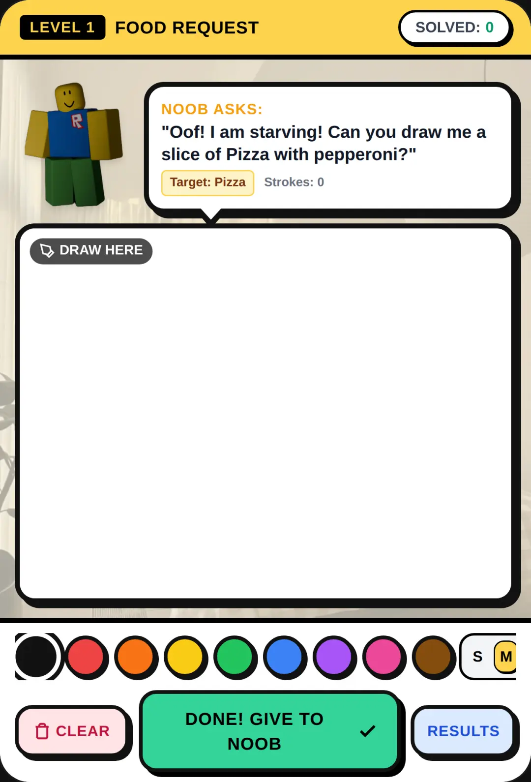 Roblox Noob Drawing Studio cover