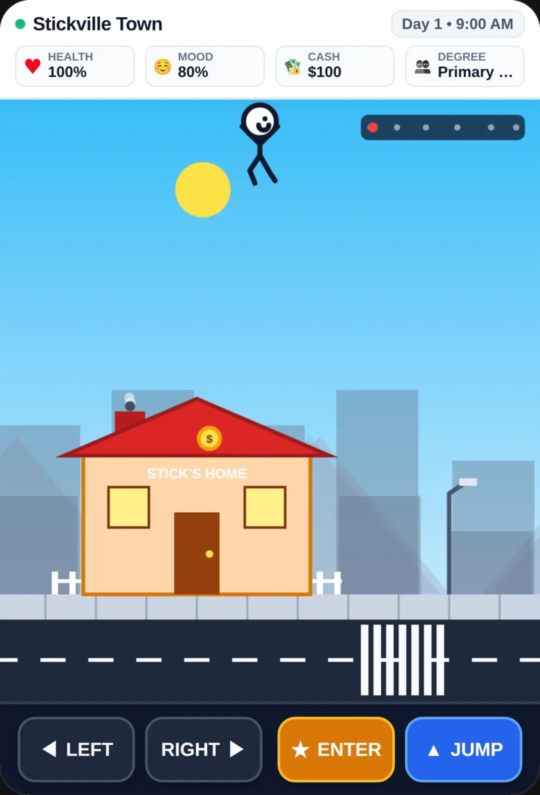 Stick Man Life: Open Town cover