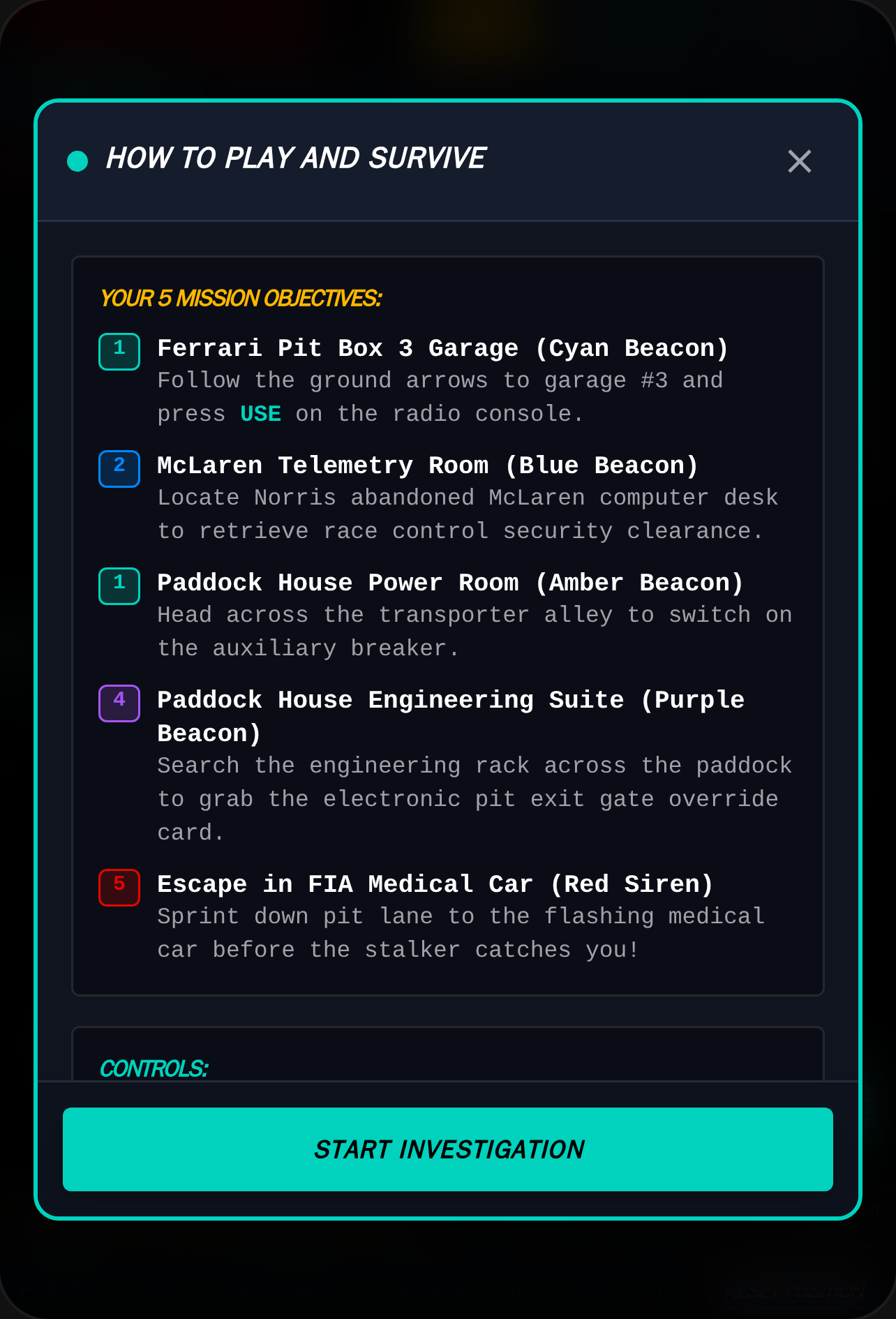APEX PHANTOM 3D - F1 Paddock Horror cover
