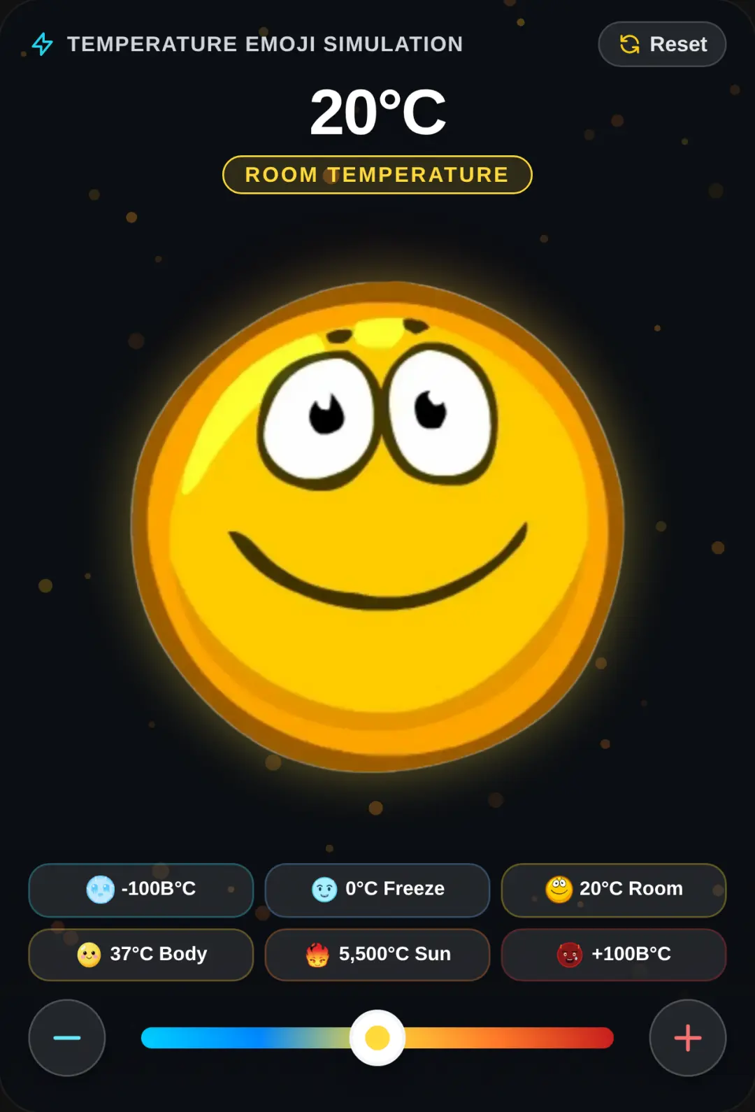 Temperature Emoji Simulation cover