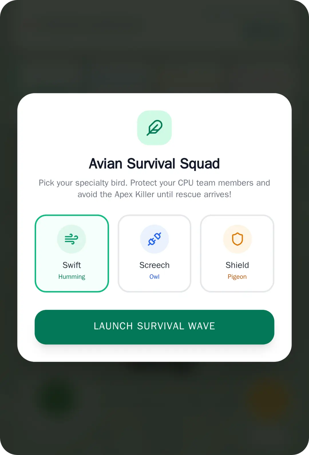 Avian Squad: Forest Survival cover
