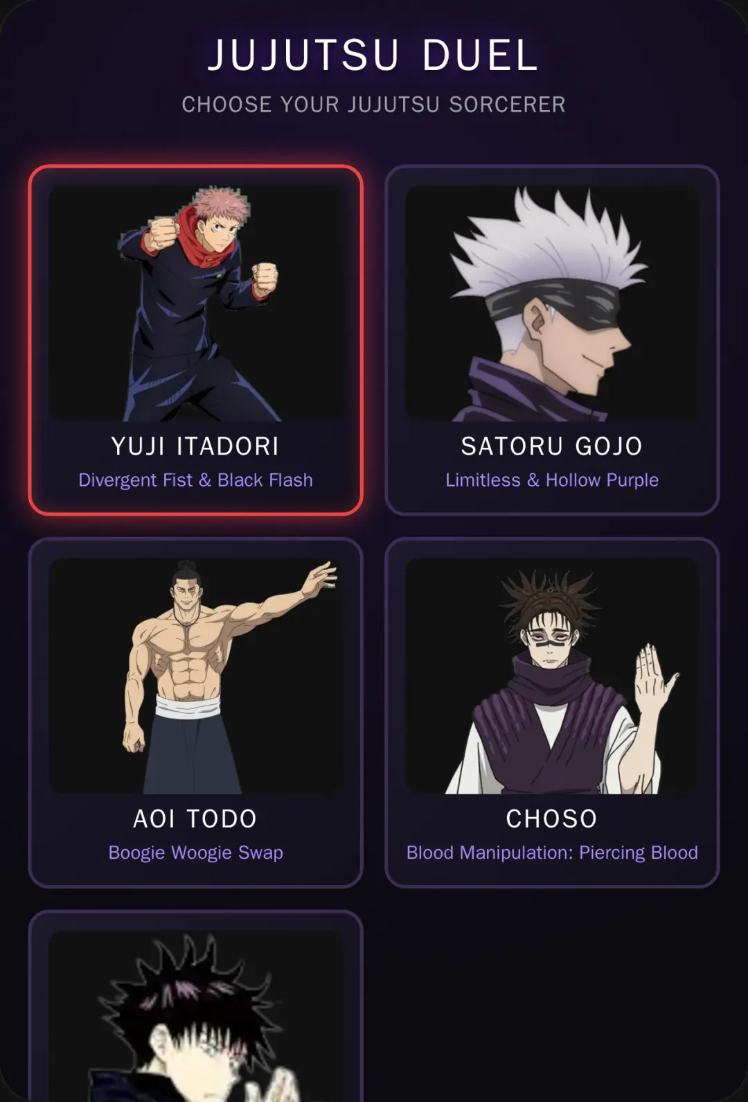 Jujutsu Kaisen: Black Flash Arena cover