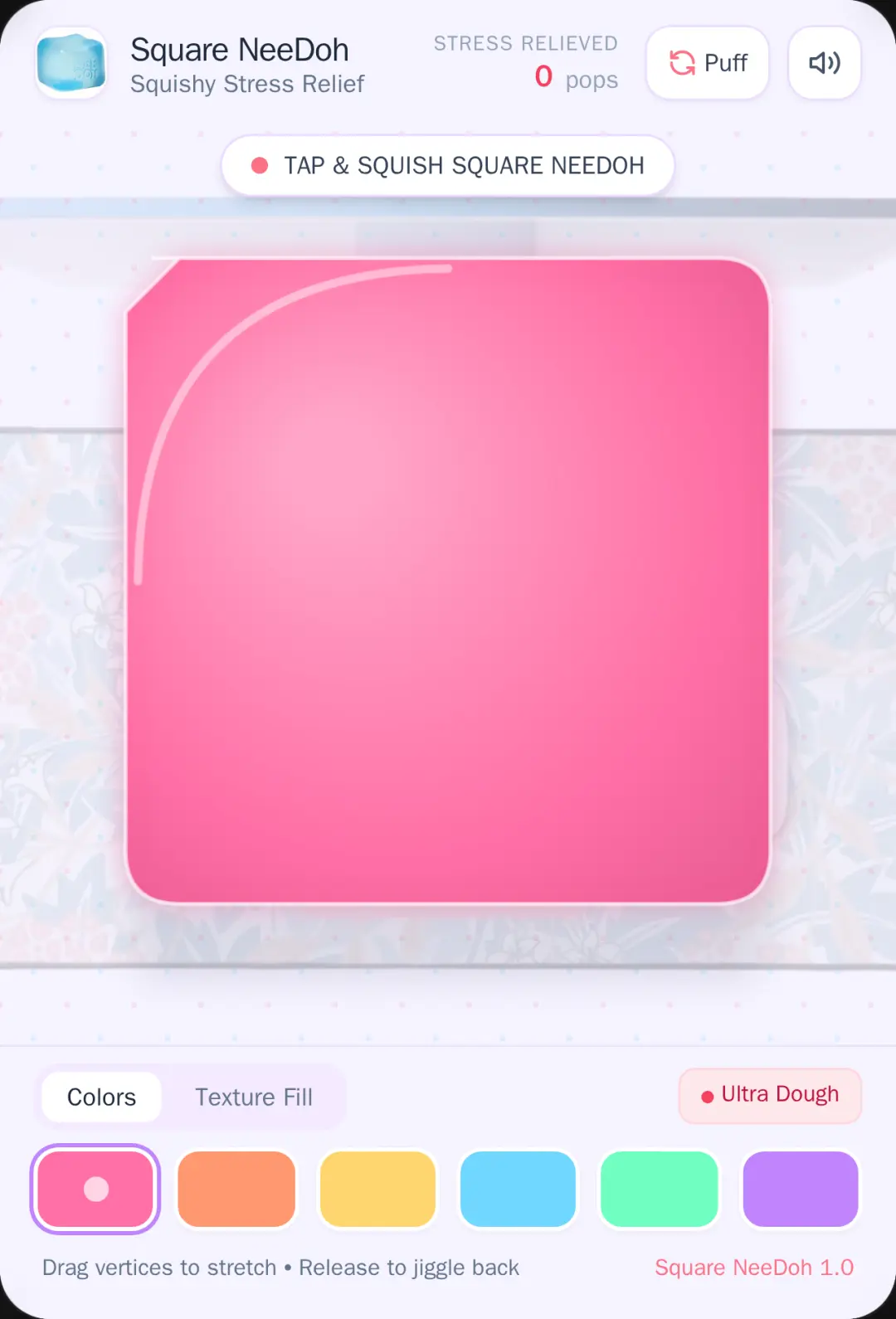 Square NeeDoh - Squishy Stress Relief cover