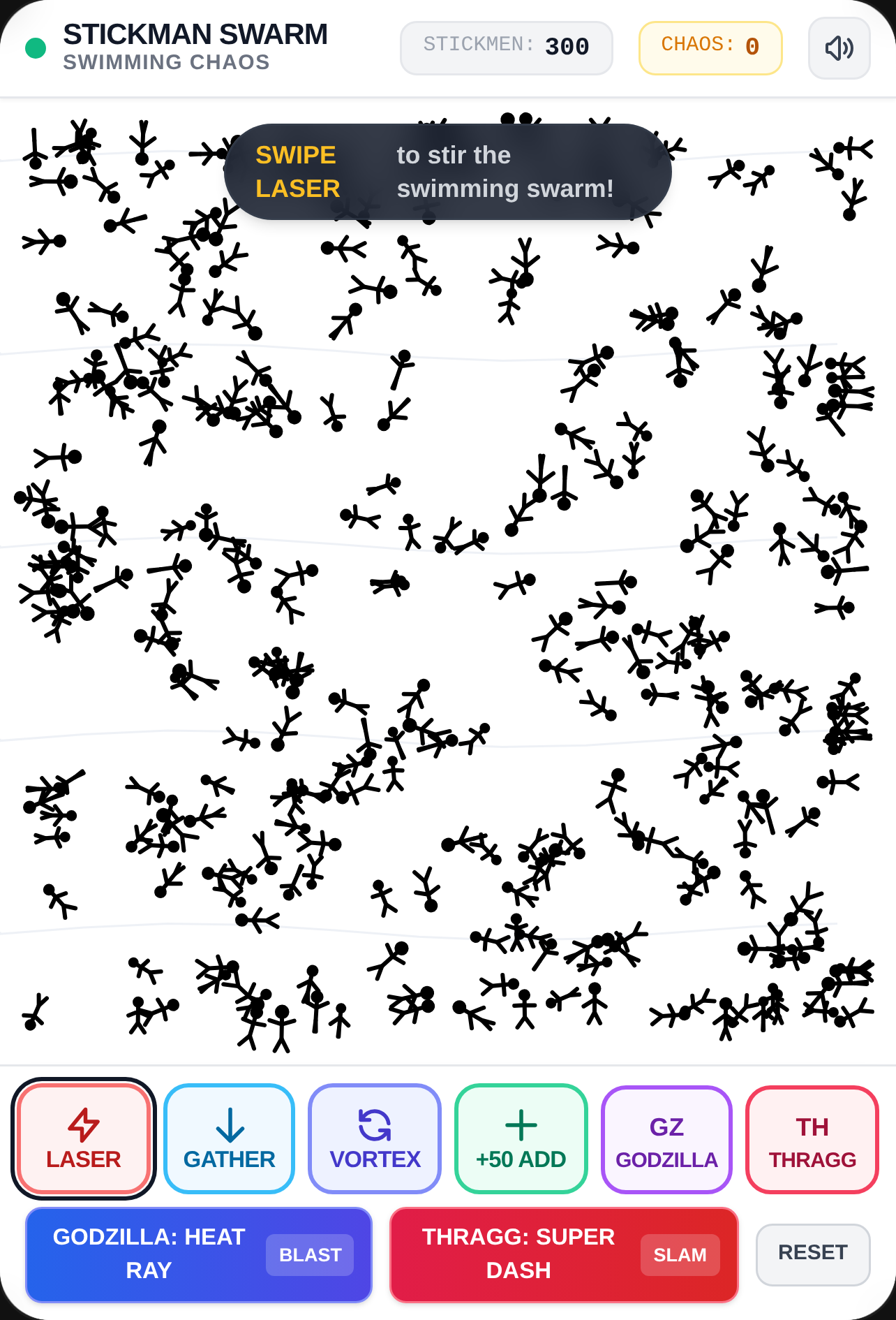 Stickman Swarm Chaos cover