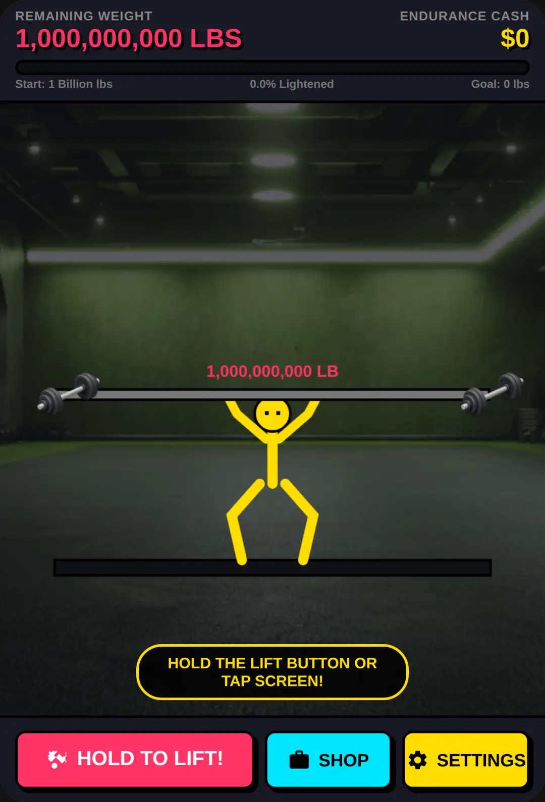 Hold 1 Billion Weight cover