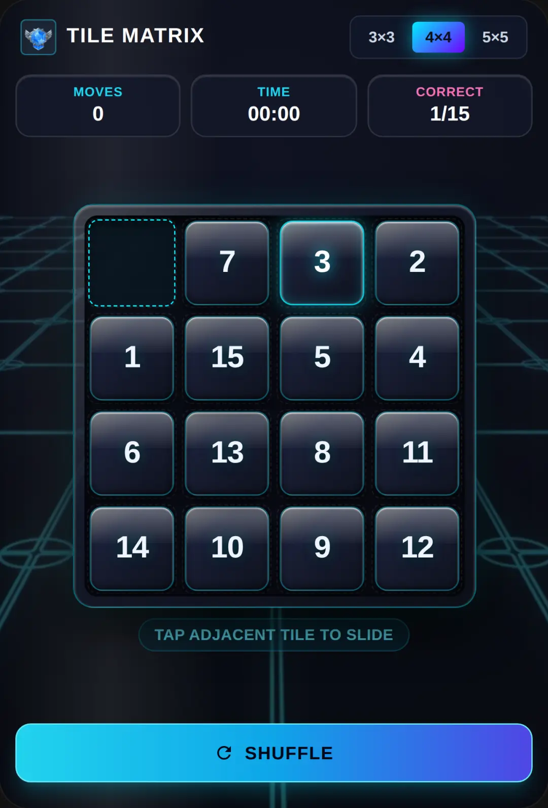 Tile Matrix - Sliding Puzzle cover